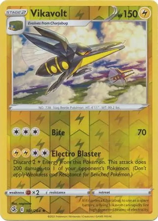 Fusion Strike Vikavolt #101/264 reverse holo
